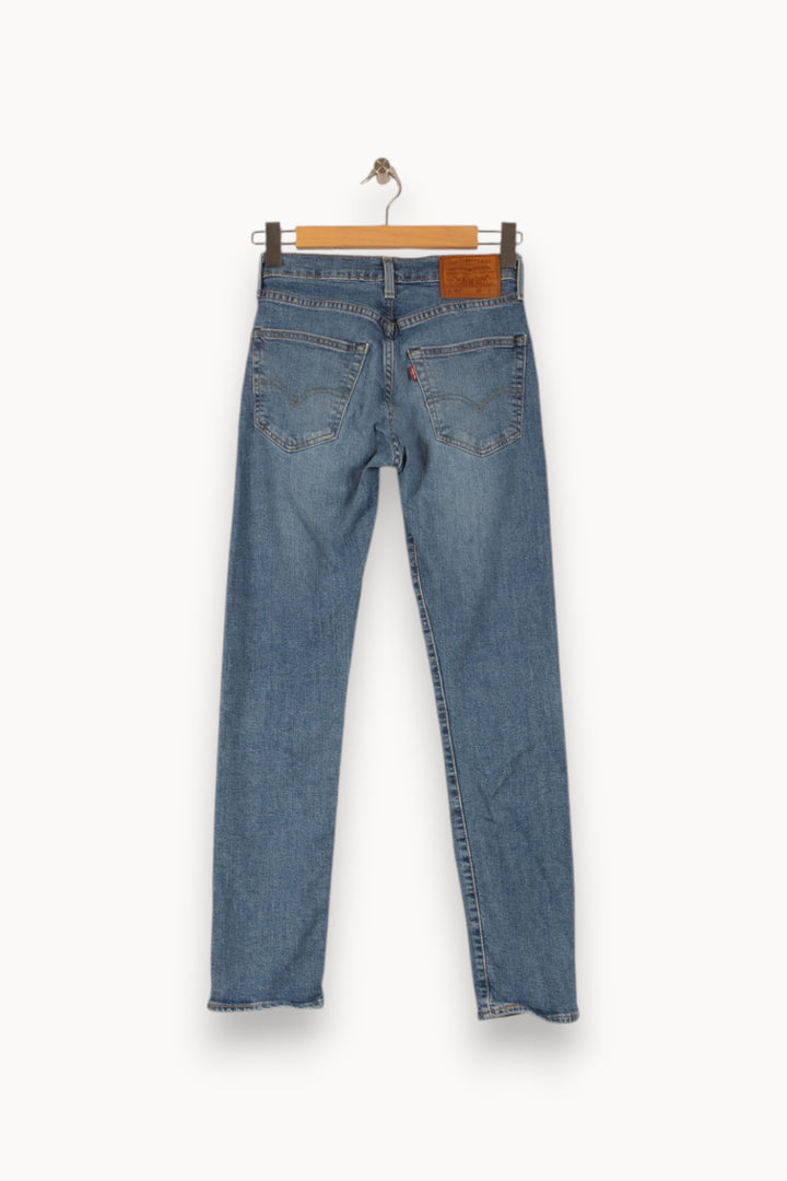 Jean Droit Bleu - Taille S/36 de la marque Levi's | PARAD50267 - Vendu par Paradigme - Image 4