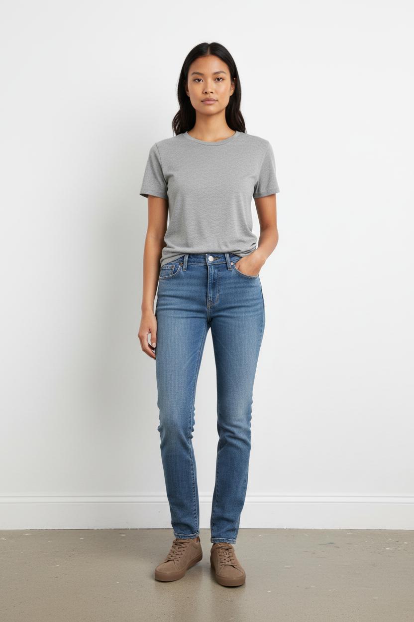 Jean Droit Bleu - Taille S/36