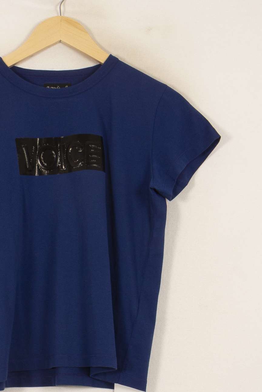 Tee-shirt Bleu - Taille M/38 de la marque Agnès b. | PARAD50270 - Vendu par Paradigme - Image 3