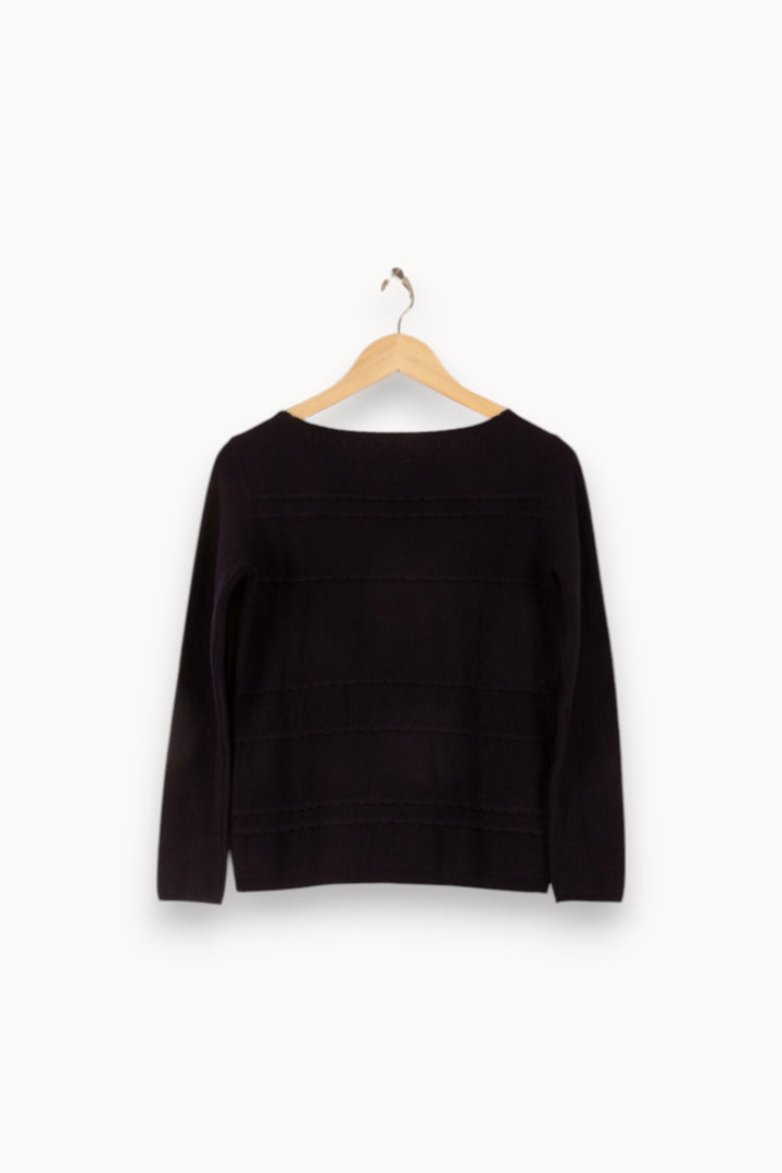 Pull Bleu - Taille S/36 de la marque Des petits hauts | PARAD50278 - Vendu par Paradigme - Image 4