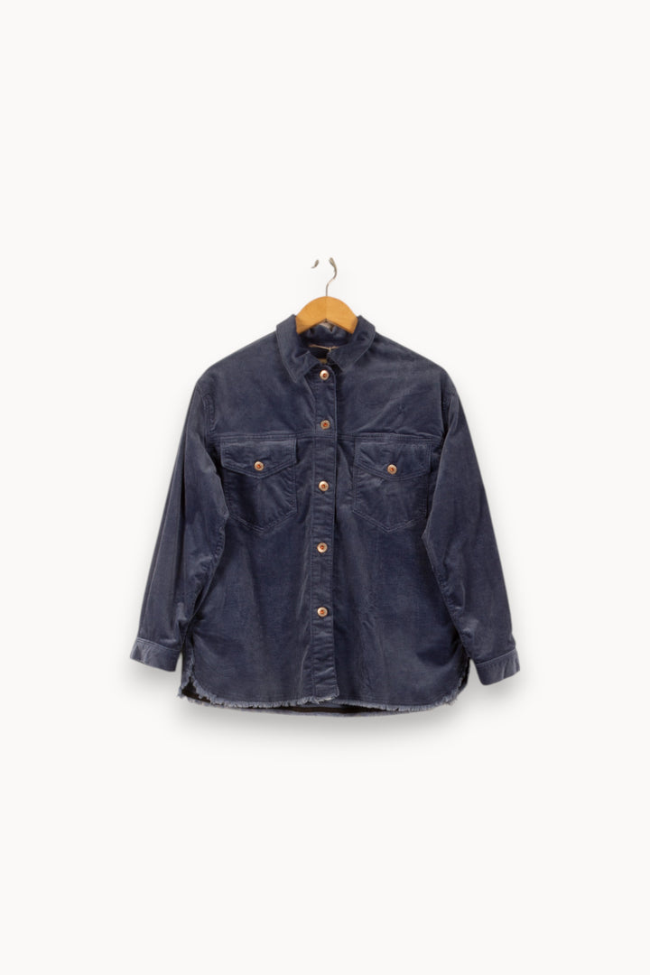 Surchemise Bleue - Taille XS/34 de la marque Bellerose | PARAD50279 - Vendu par Paradigme - Image 2