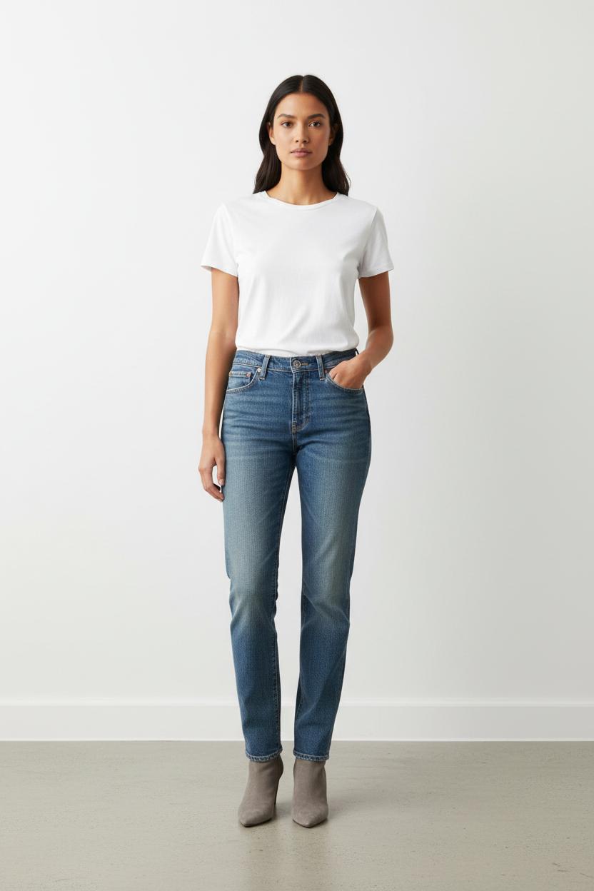Jean Droit Bleu - Taille M/38