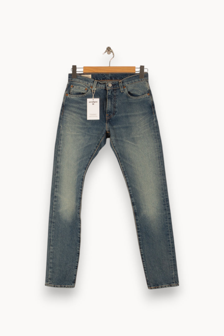 Jean Droit Bleu - Taille M/38 de la marque Levi's | PARAD50280 - Vendu par Paradigme - Image 2