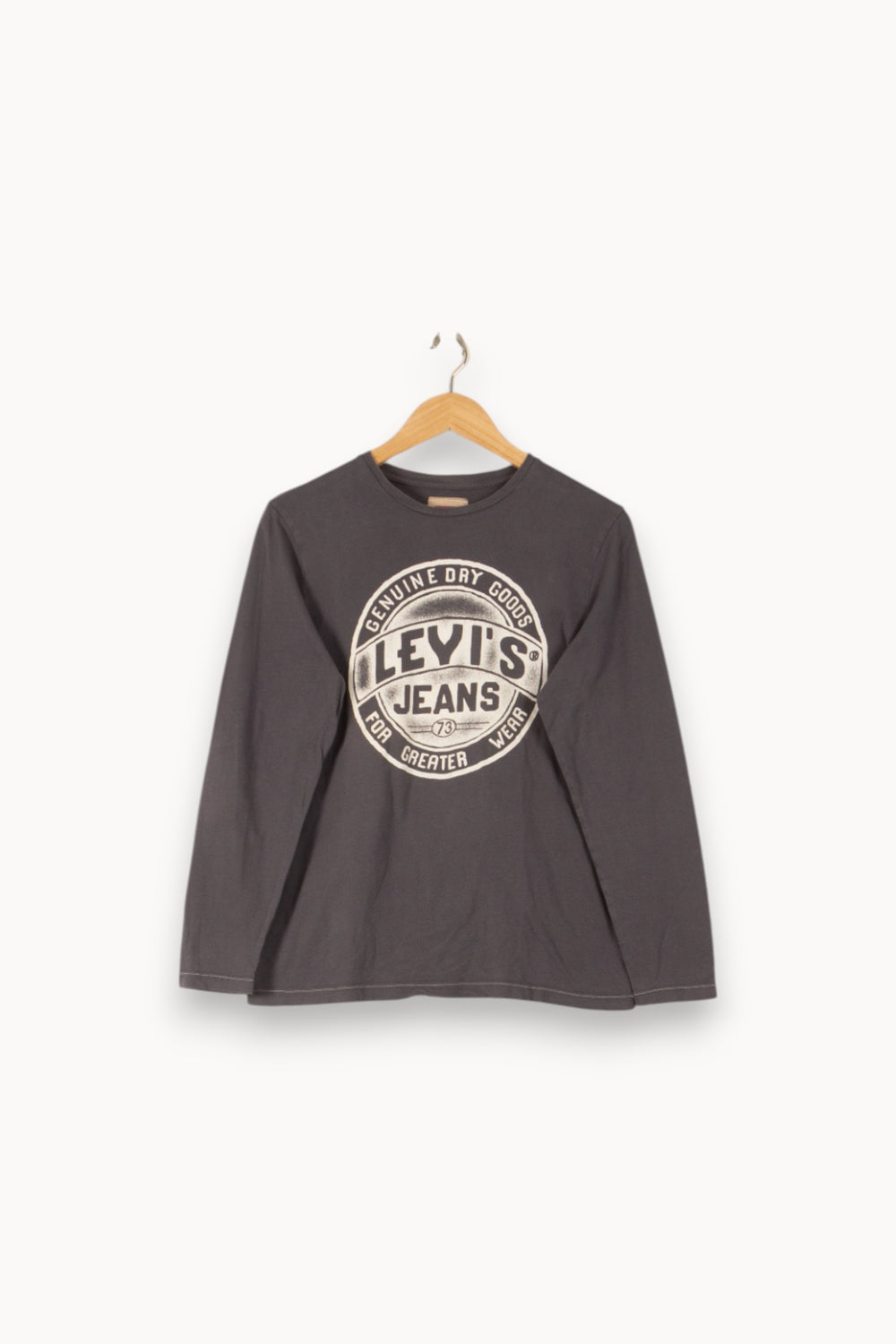 Tee-shirt Manches Longues Bleu - Taille XS/34 de la marque Levi's | PARAD50281 - Vendu par Paradigme - Image 2