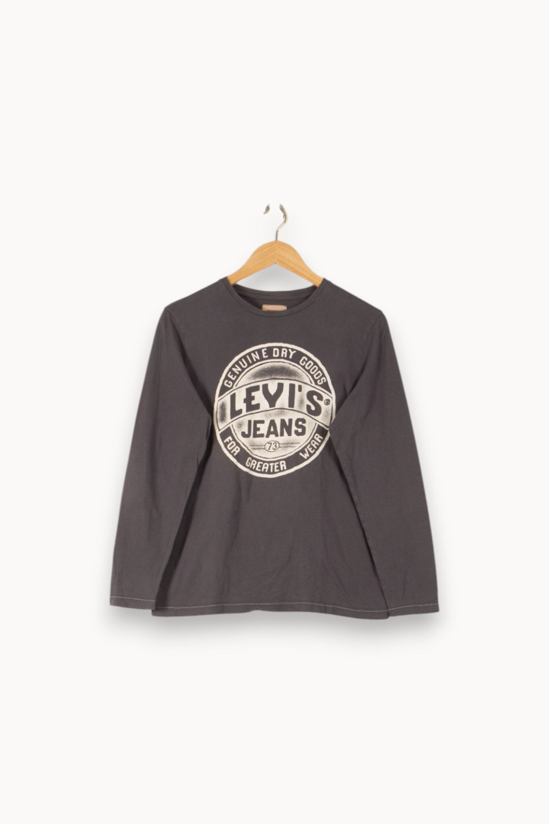Tee-shirt Manches Longues Bleu - Taille XS/34 de la marque Levi's | PARAD50281 - Vendu par Paradigme - Image 2