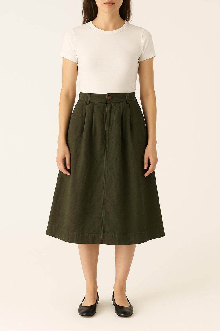 Jupe Longue Verte - Taille S/36 de la marque Soeur | PARAD50288 - Vendu par Paradigme - Image 1