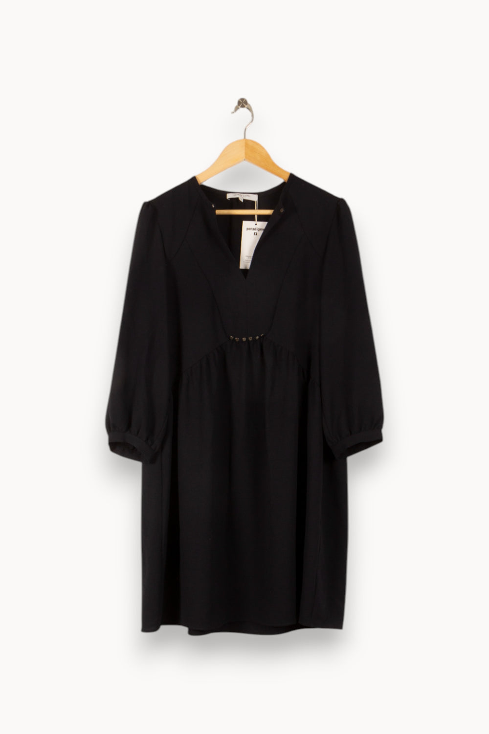 Robe Midi Noire - Taille M/38 de la marque Gerard Darel | PARAD50289 - Vendu par Paradigme - Image 2