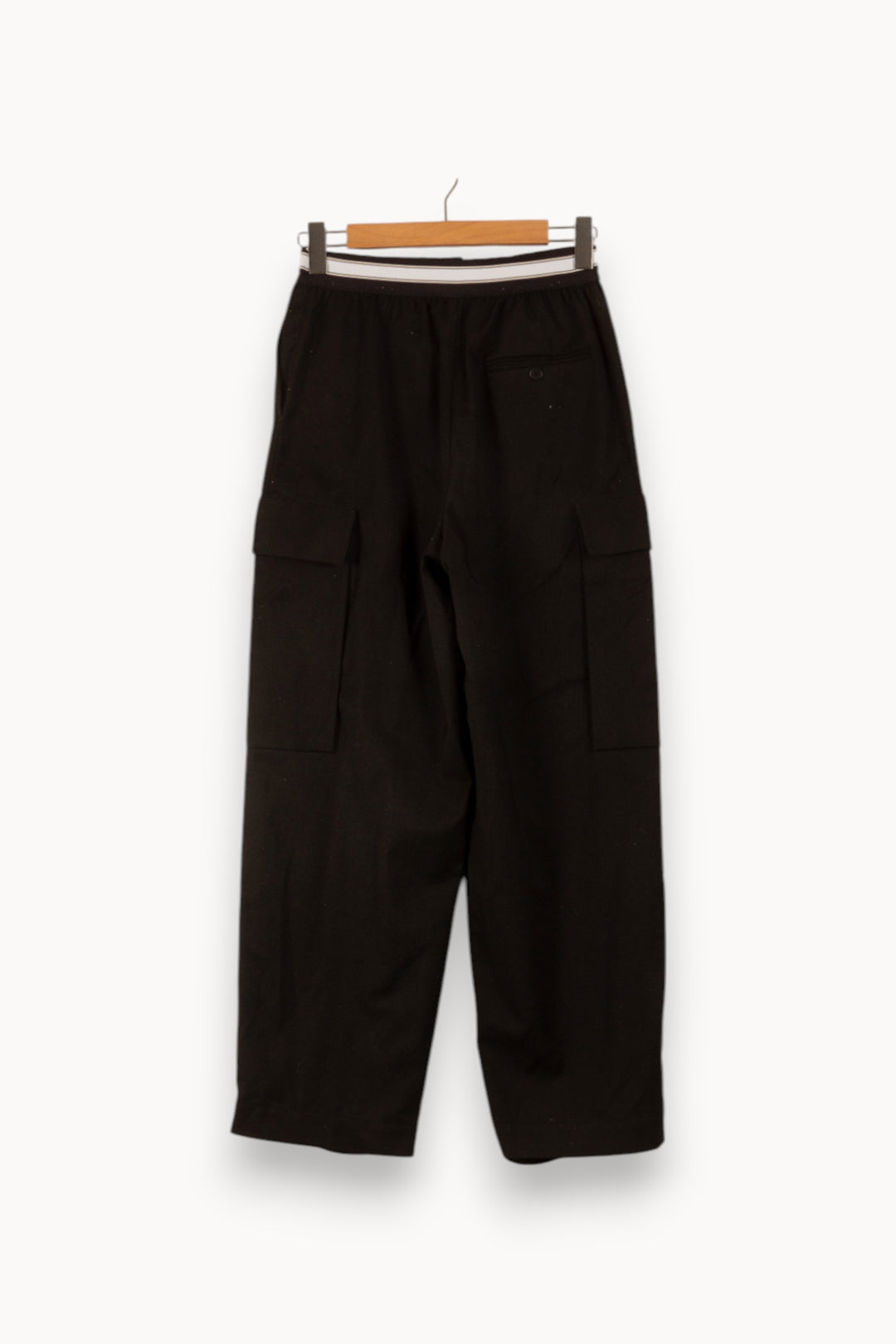 Pantalon Cargo Noir - Taille S/36 de la marque Sandro | PARAD50290 - Vendu par Paradigme - Image 4