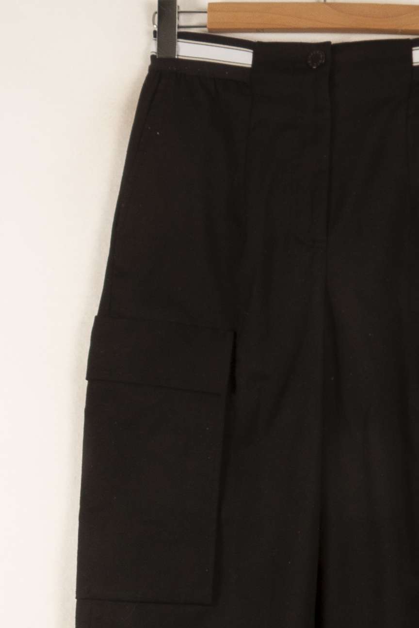 Pantalon Cargo Noir - Taille S/36 de la marque Sandro | PARAD50290 - Vendu par Paradigme - Image 3