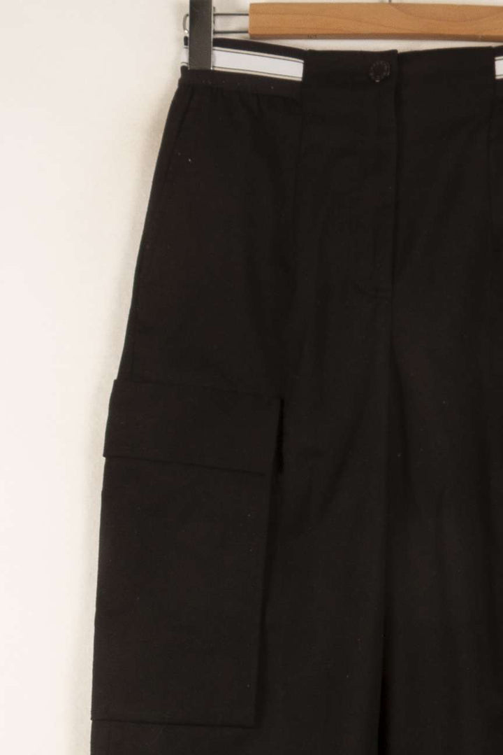 Pantalon Cargo Noir - Taille S/36 de la marque Sandro | PARAD50290 - Vendu par Paradigme - Image 3