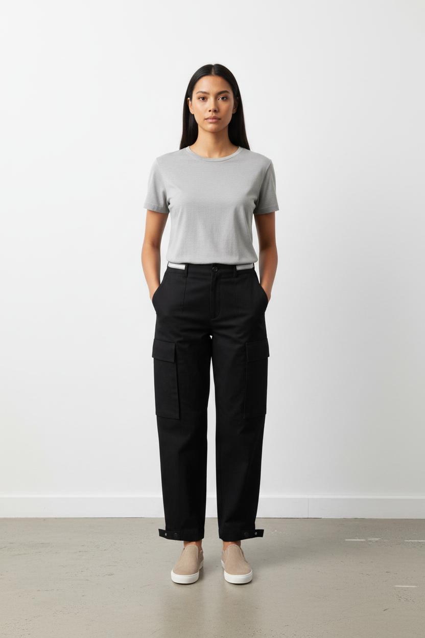 Pantalon Cargo Noir - Taille S/36