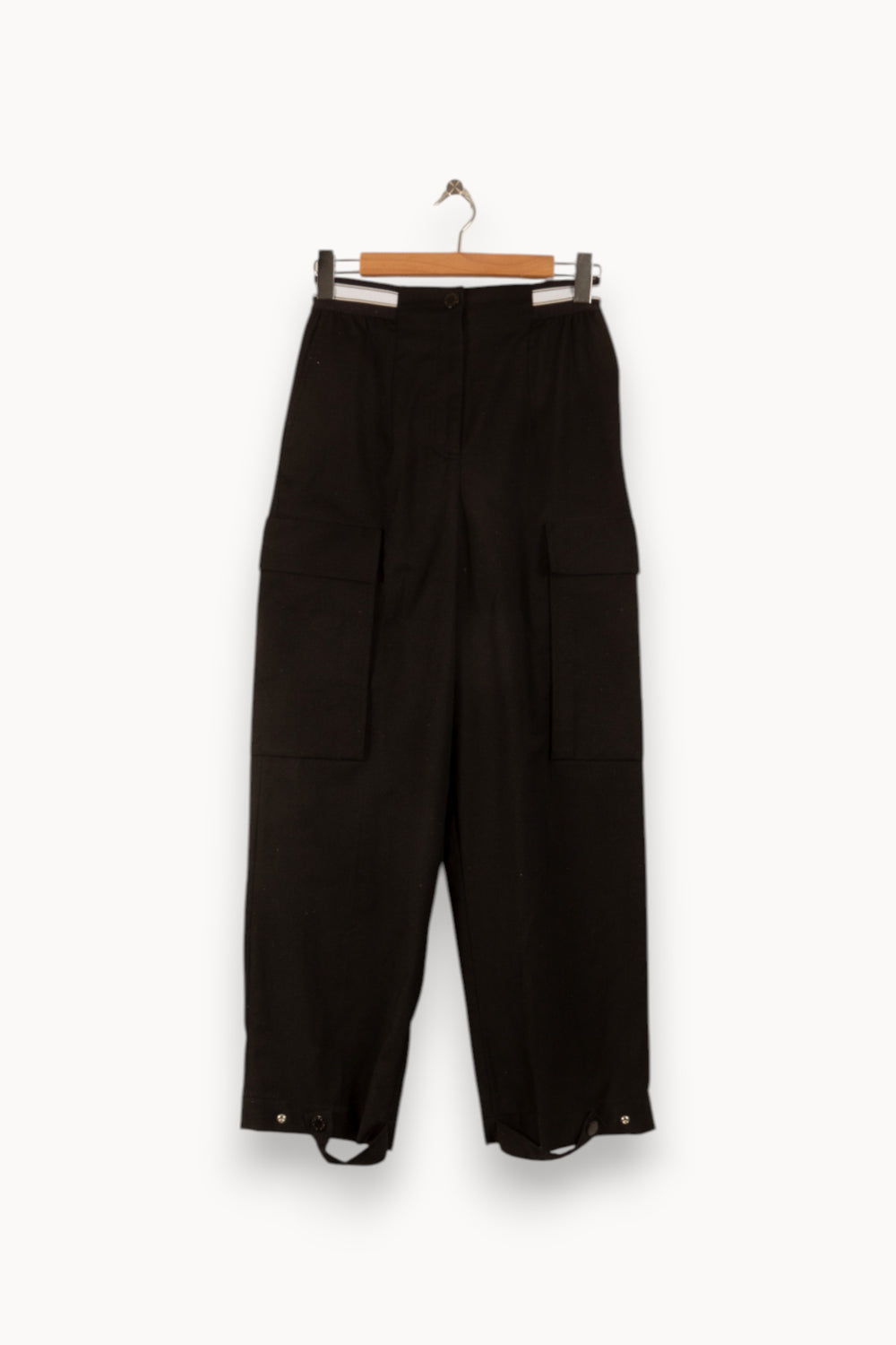 Pantalon Cargo Noir - Taille S/36 de la marque Sandro | PARAD50290 - Vendu par Paradigme - Image 2