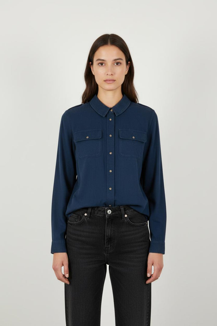 Chemise Bleue - Taille S/36