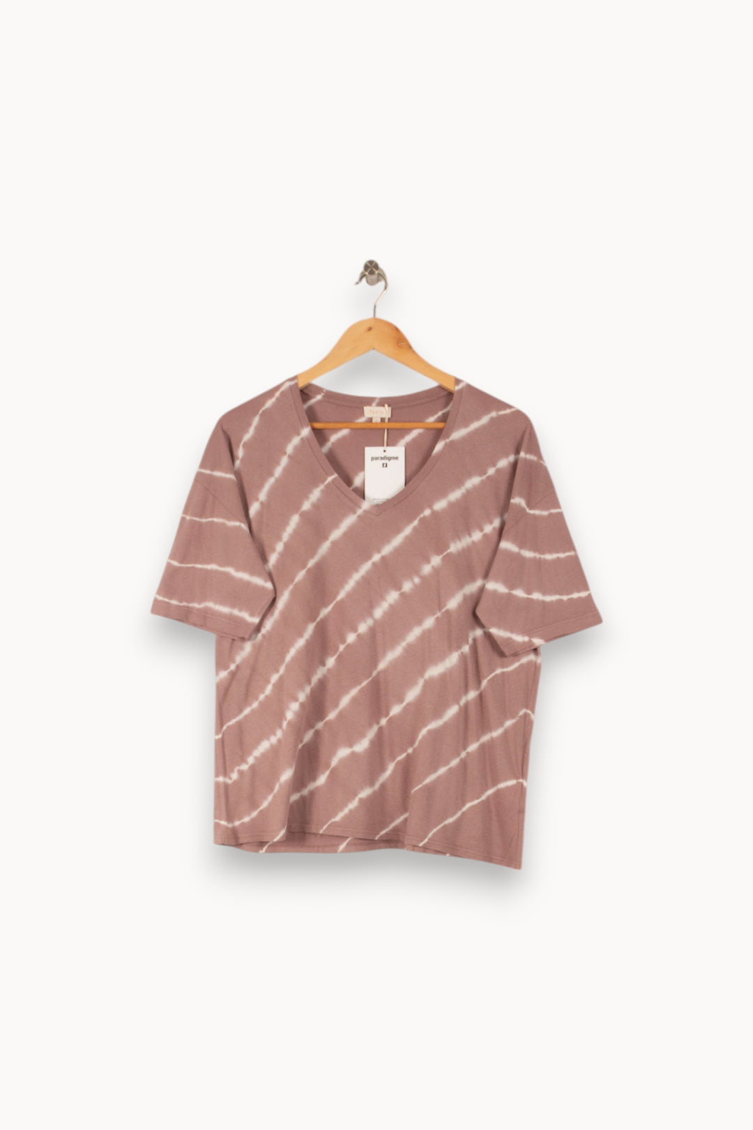 Tee-shirt Violet et Blanc - Taille L/40 de la marque Pablo | PARAD50306 - Vendu par Paradigme - Image 2