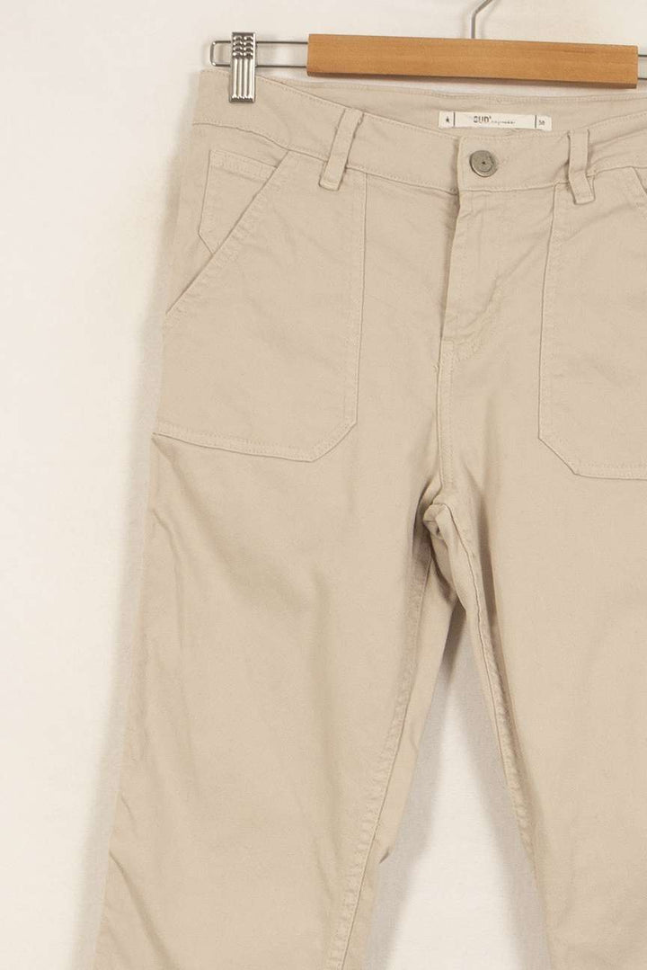 Pantalon Beige - Taille M/38 de la marque Sud express | PARAD50313 - Vendu par Paradigme - Image 3