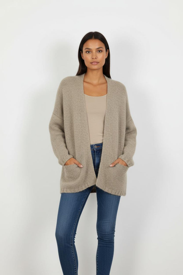 Cardigan Gris - Taille L/40