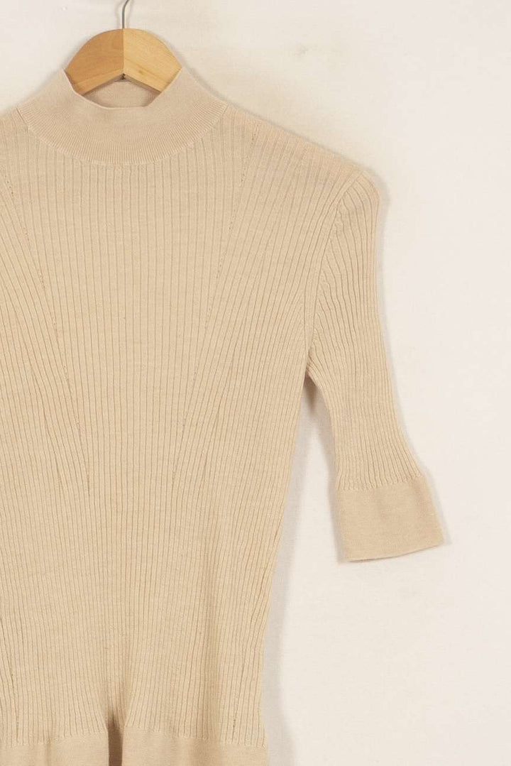 Pull Beige - Taille XL/42 de la marque Eric Bompard | PARAD50317 - Vendu par Paradigme - Image 3