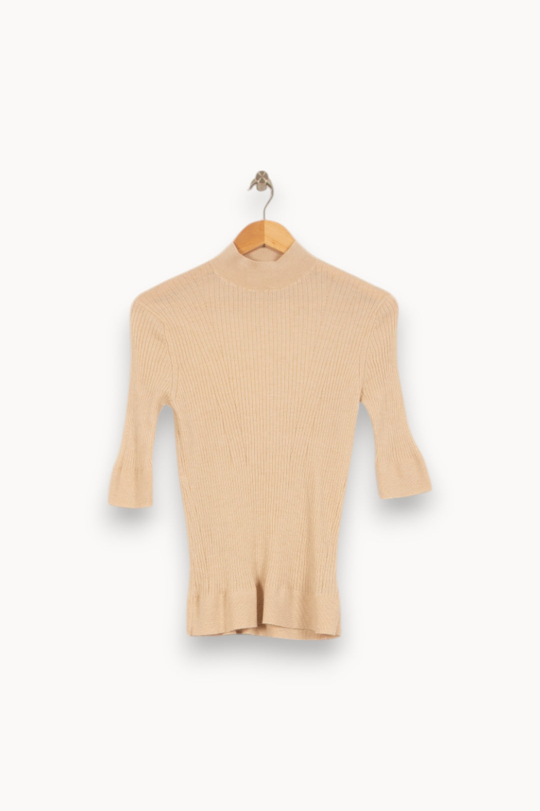 Pull Beige - Taille XL/42 de la marque Eric Bompard | PARAD50317 - Vendu par Paradigme - Image 2