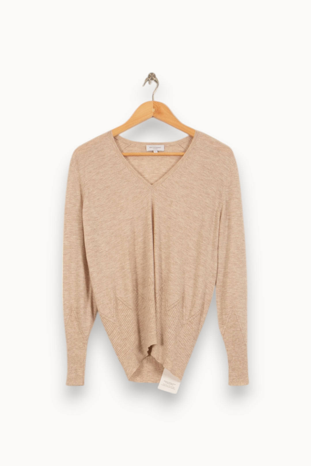 Pull Beige - Taille XL/42 de la marque Eric Bompard | PARAD50321 - Vendu par Paradigme - Image 2