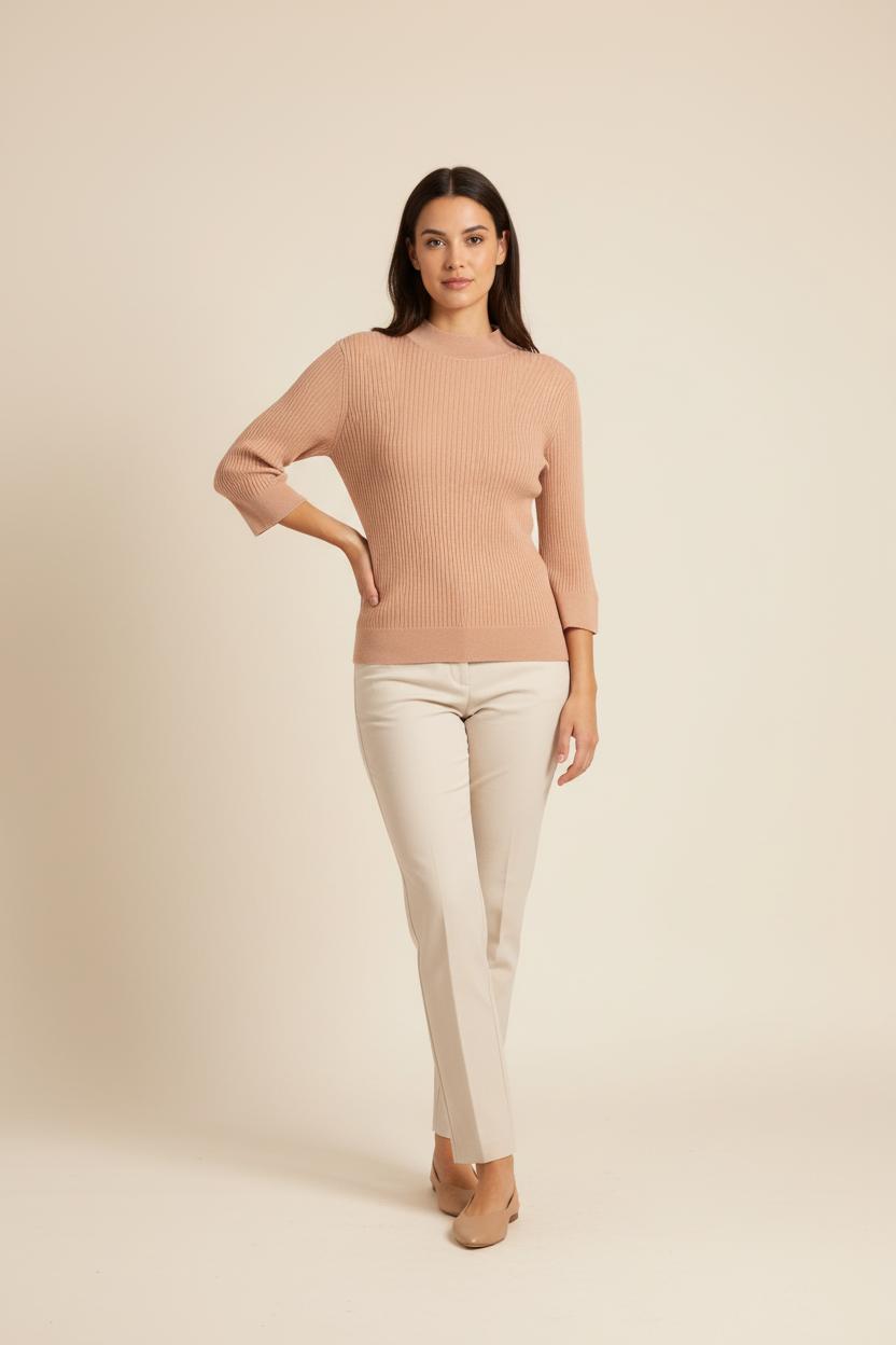 Pull Rose - Taille XL/42 de la marque Eric Bompard | PARAD50322 - Vendu par Paradigme - Image 1