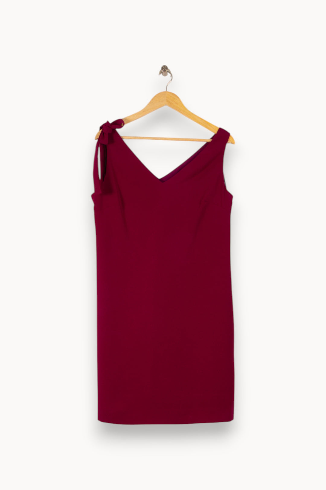Robe Droite Violette - Taille L/40 de la marque Caroll | PARAD50332 - Vendu par Paradigme - Image 2