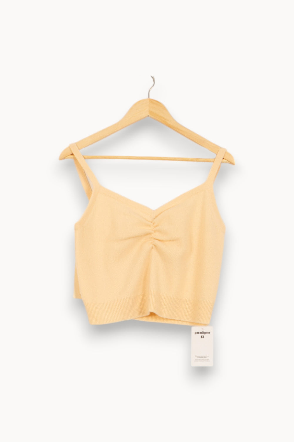 Crop Top Beige - Taille L/40 de la marque Sandro | PARAD50333 - Vendu par Paradigme - Image 2