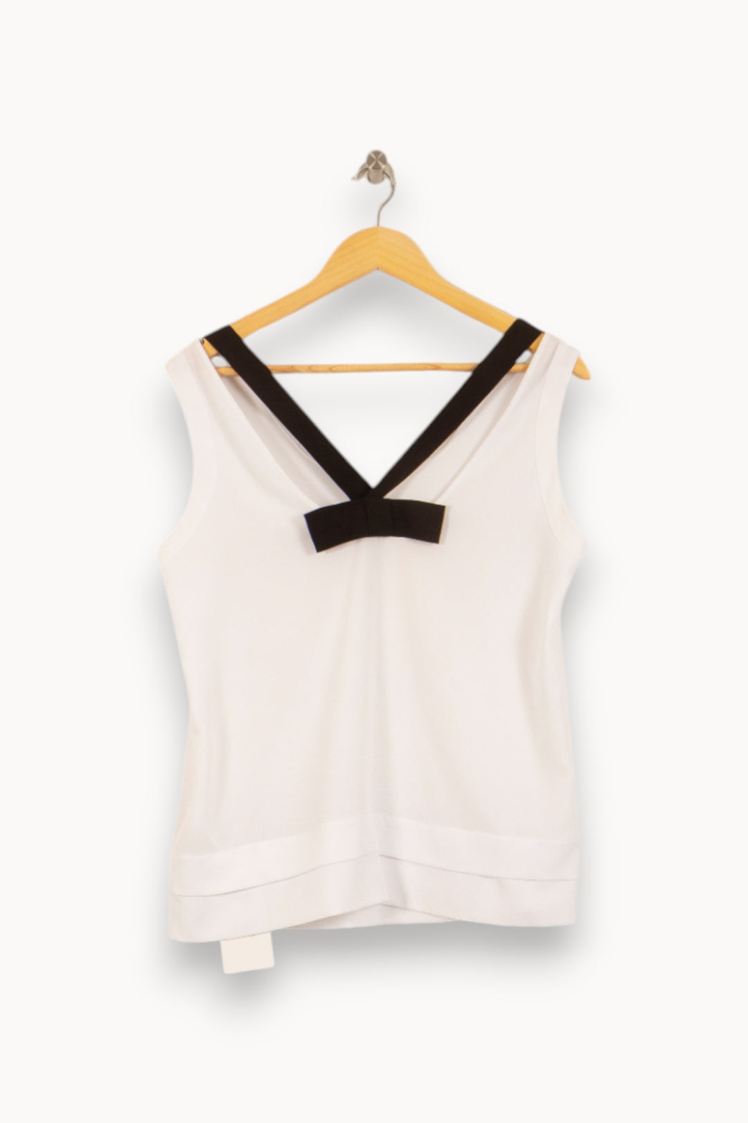 Débardeur Blanc - Taille L/40 de la marque Claudie Pierlot | PARAD50334 - Vendu par Paradigme - Image 4