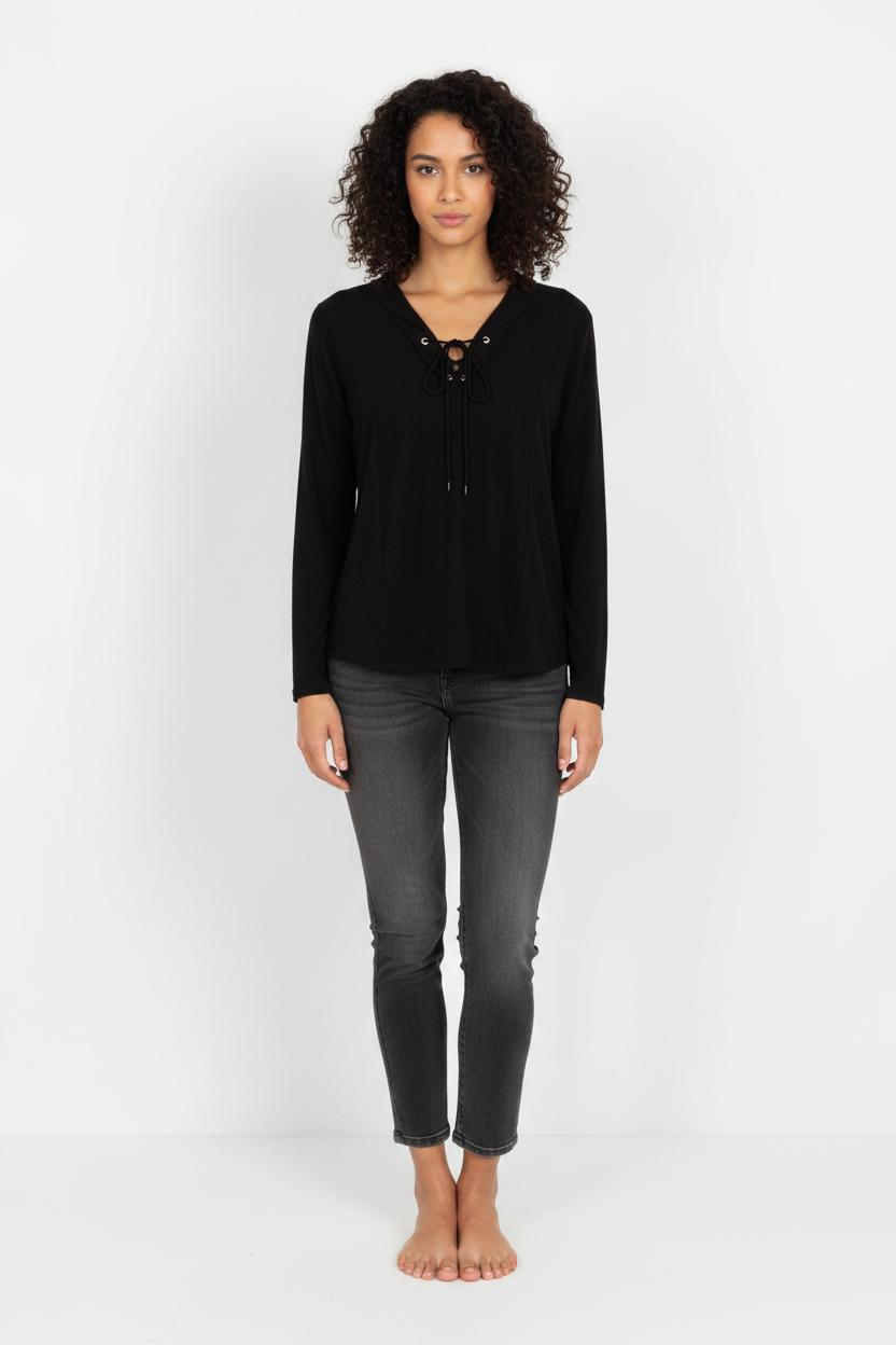 Blouse Noire - Taille M/38