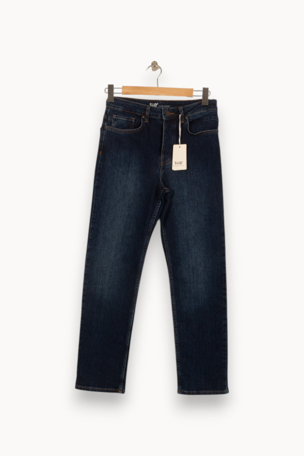 Jean Bleu - Taille S/36 de la marque Sud express | PARAD50336 - Vendu par Paradigme - Image 2