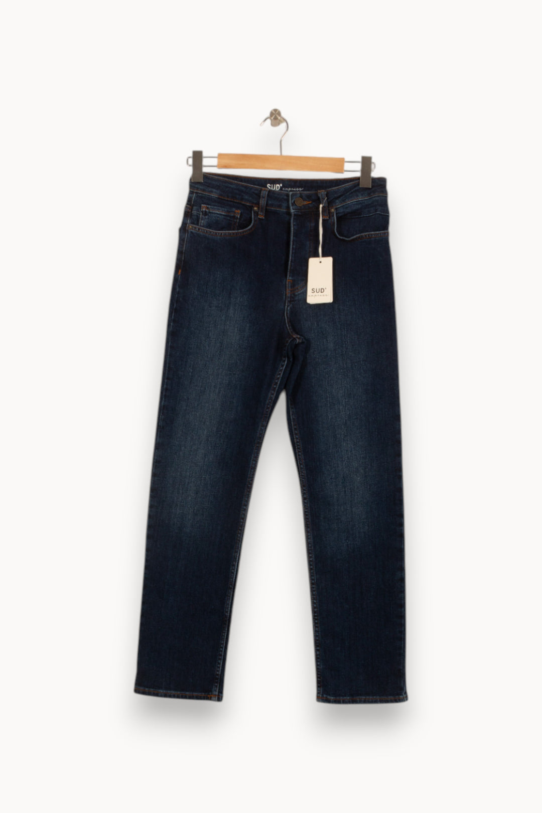 Jean Bleu - Taille S/36 de la marque Sud express | PARAD50336 - Vendu par Paradigme - Image 2