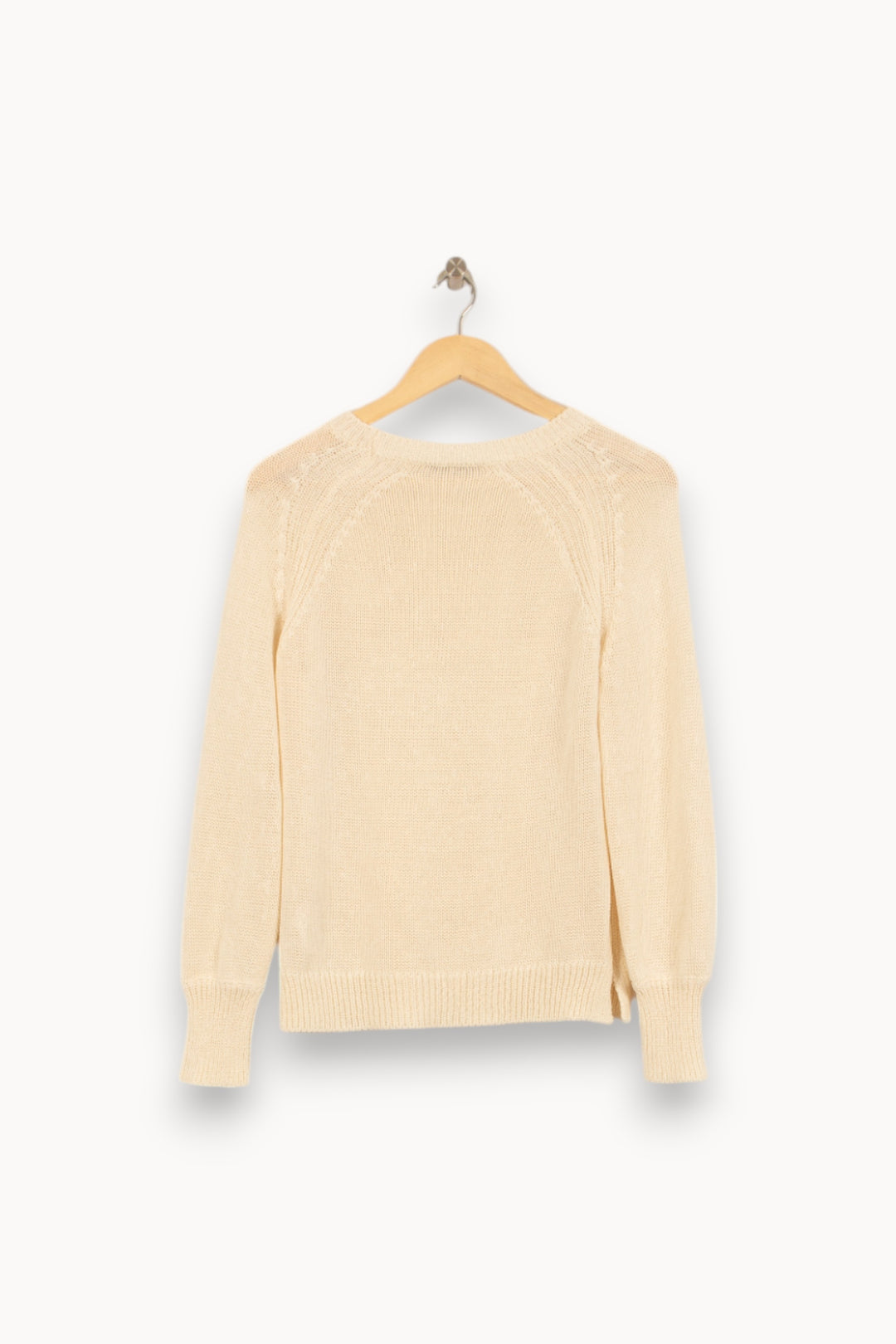 Pull Blanc - Taille S/36 de la marque Gerard Darel | PARAD50338 - Vendu par Paradigme - Image 4
