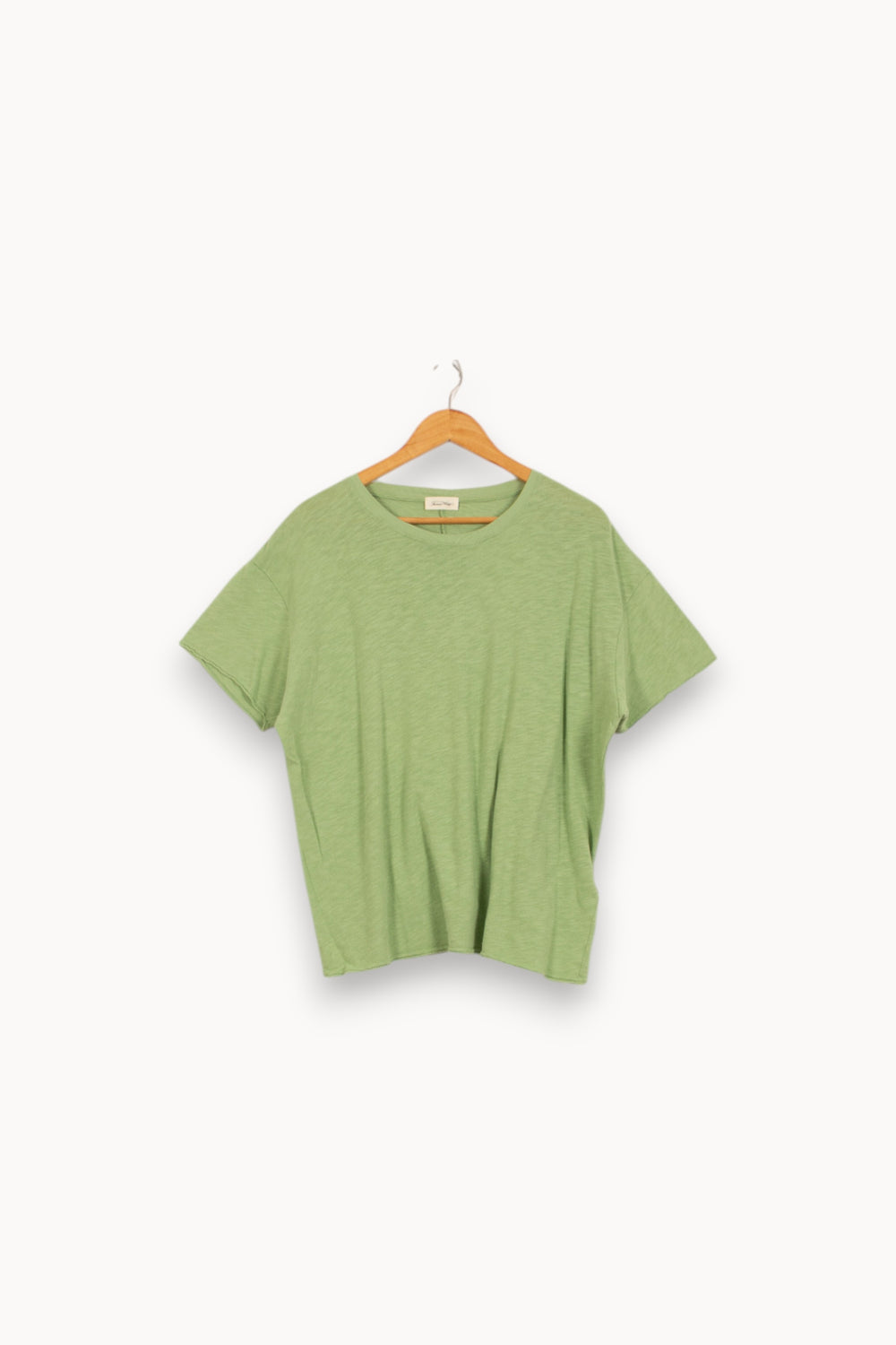 Tee-shirt Vert - Taille L/40 de la marque American Vintage | PARAD50350 - Vendu par Paradigme - Image 2