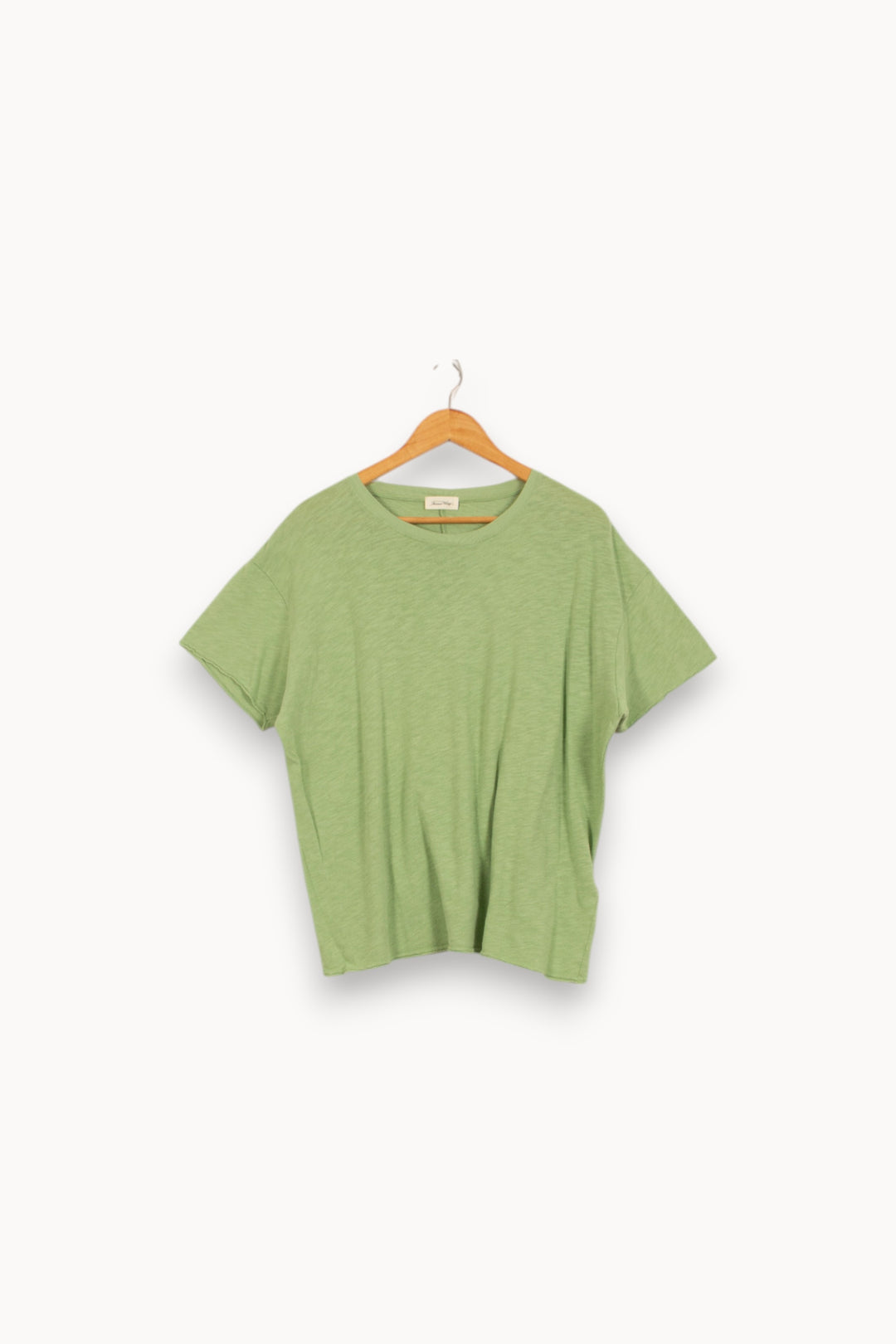 Tee-shirt Vert - Taille L/40 de la marque American Vintage | PARAD50350 - Vendu par Paradigme - Image 2