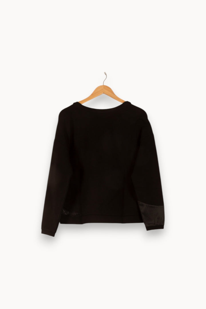 Pull Noir - Taille M/38 de la marque ZAPA | PARAD50354 - Vendu par Paradigme - Image 4