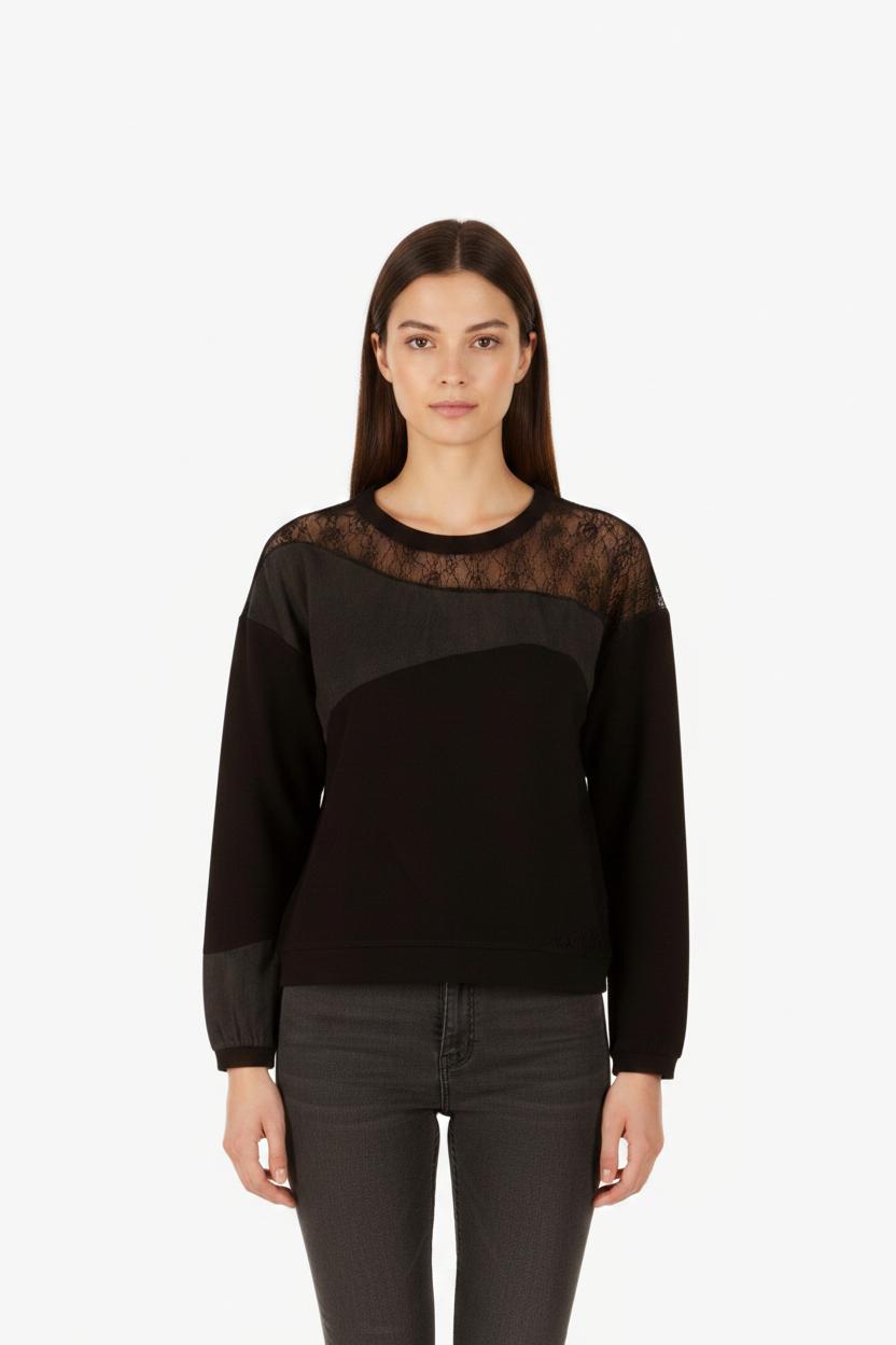 Pull Noir - Taille M/38