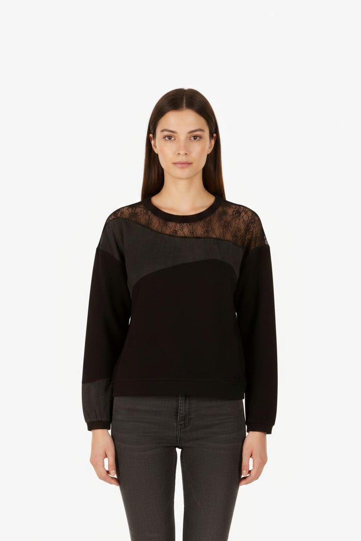 Pull Noir - Taille M/38