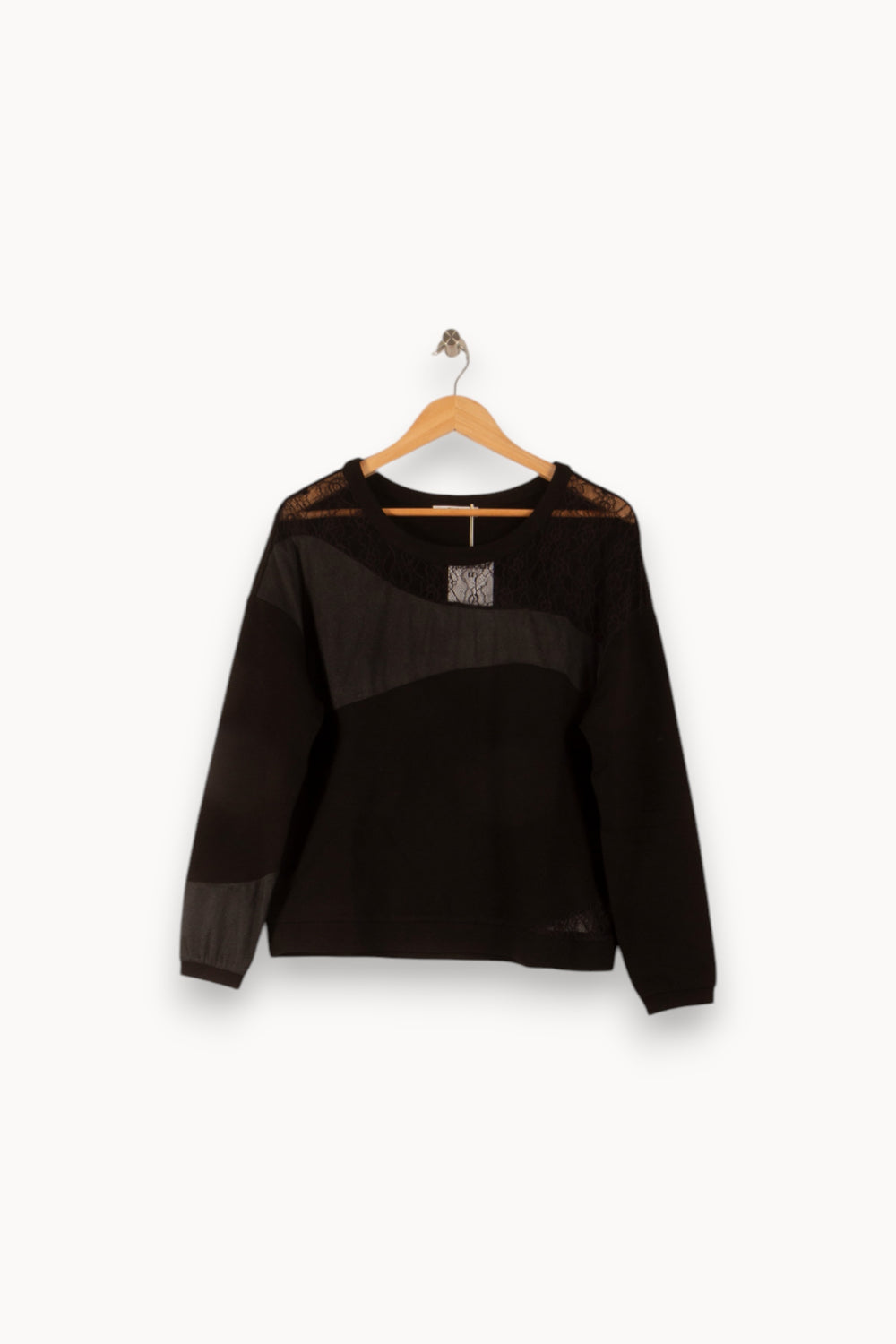 Pull Noir - Taille M/38 de la marque ZAPA | PARAD50354 - Vendu par Paradigme - Image 2