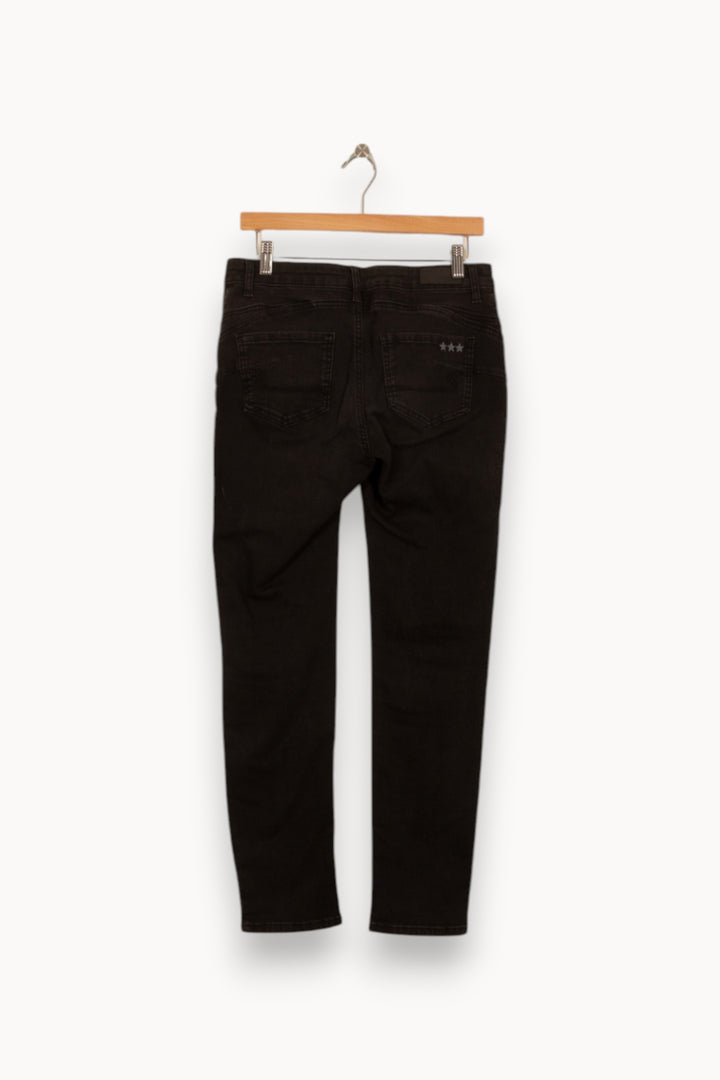 Jean Noir - Taille L/40 de la marque Sud express | PARAD50356 - Vendu par Paradigme - Image 4