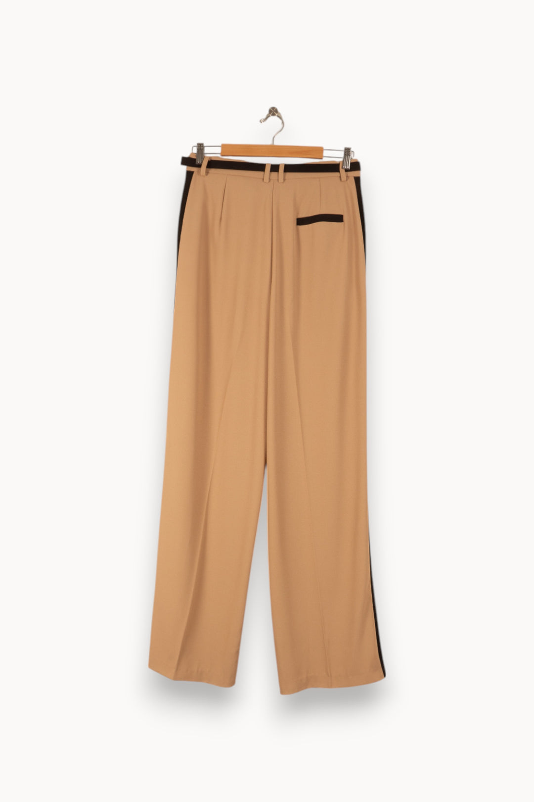 Pantalon Large Beige et Noir - Taille M/38 de la marque Imperial | PARAD50361 - Vendu par Paradigme - Image 4