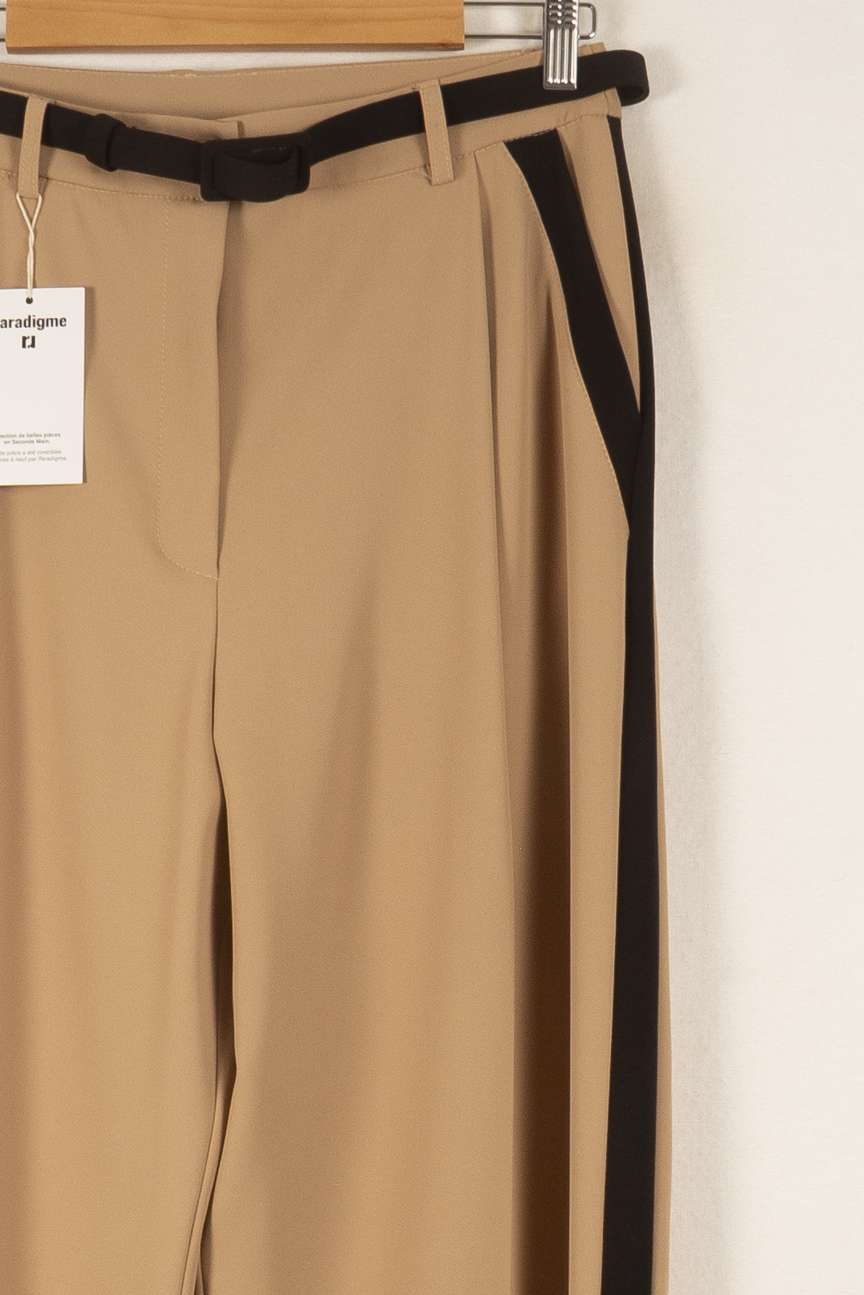 Pantalon Large Beige et Noir - Taille M/38 de la marque Imperial | PARAD50361 - Vendu par Paradigme - Image 3
