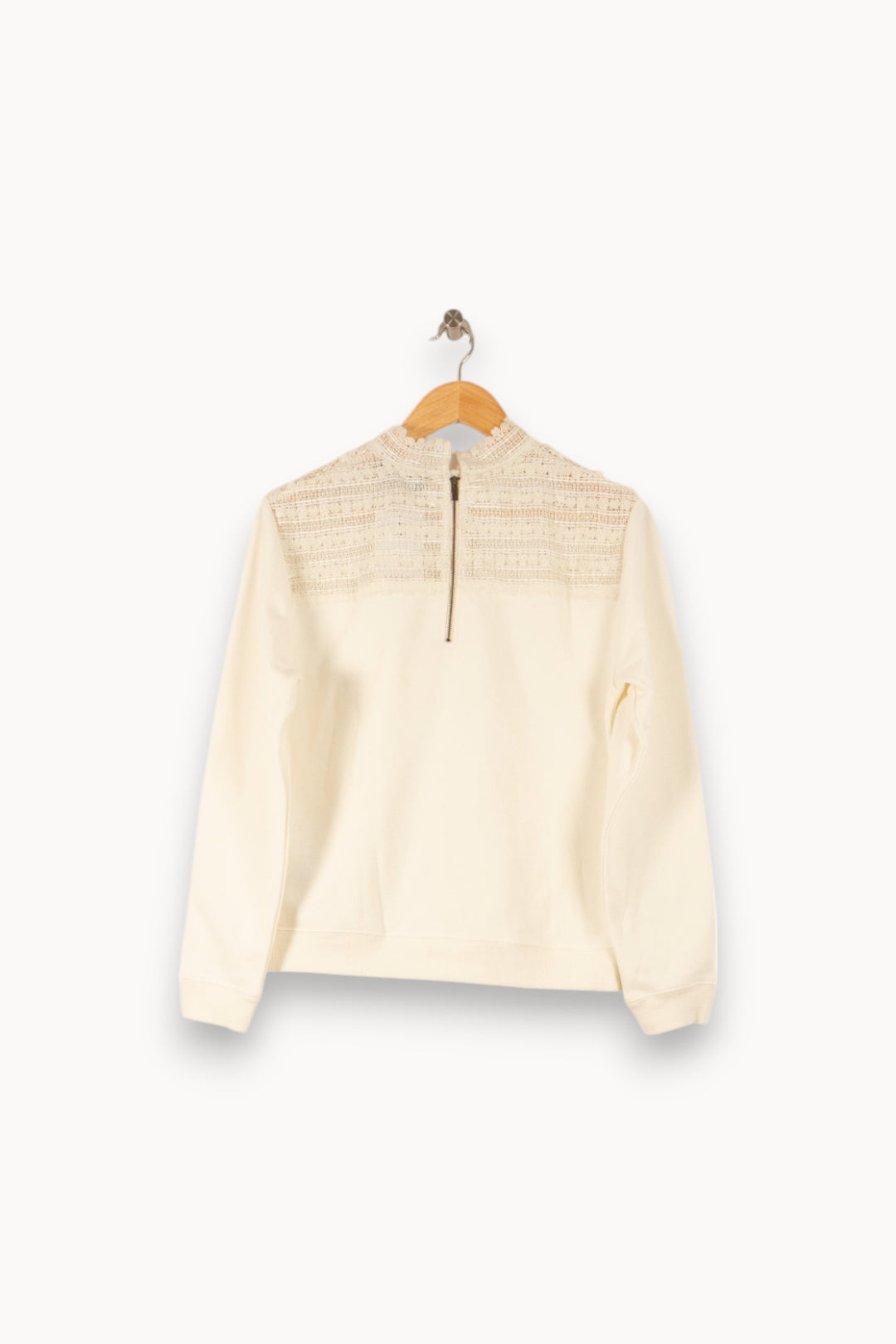 Pull Blanc - Taille S/36 de la marque The Kooples | PARAD50367 - Vendu par Paradigme - Image 4