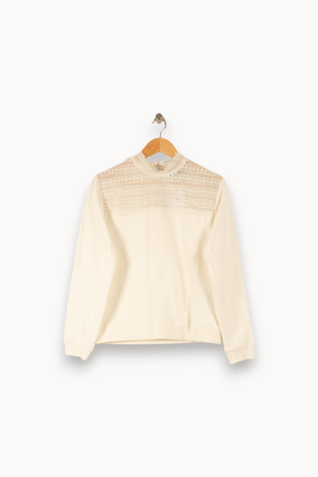 Pull Blanc - Taille S/36 de la marque The Kooples | PARAD50367 - Vendu par Paradigme - Image 2