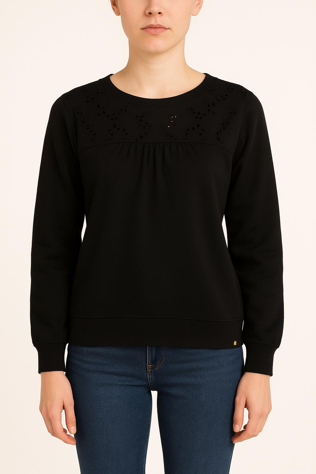 Sweat Noir - Taille S/36 de la marque Des petits hauts | PARAD50369 - Vendu par Paradigme - Image 1