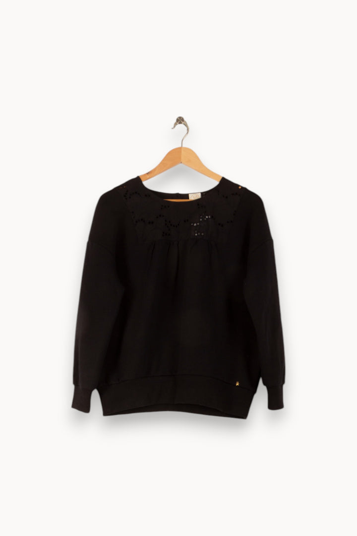 Sweat Noir - Taille S/36 de la marque Des petits hauts | PARAD50369 - Vendu par Paradigme - Image 2