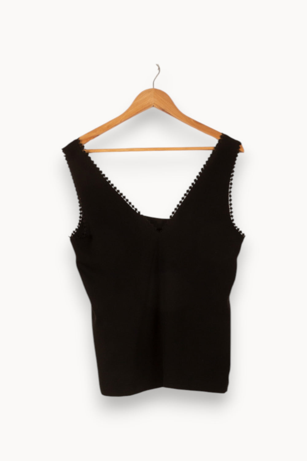 Débardeur Noir - Taille L/40 de la marque The Kooples | PARAD50388 - Vendu par Paradigme - Image 2