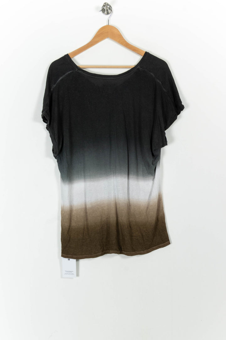 Tee-shirt Noir et Marron - Taille XL/42 de la marque Maison 123 | PARAD50389 - Vendu par Paradigme - Image 4