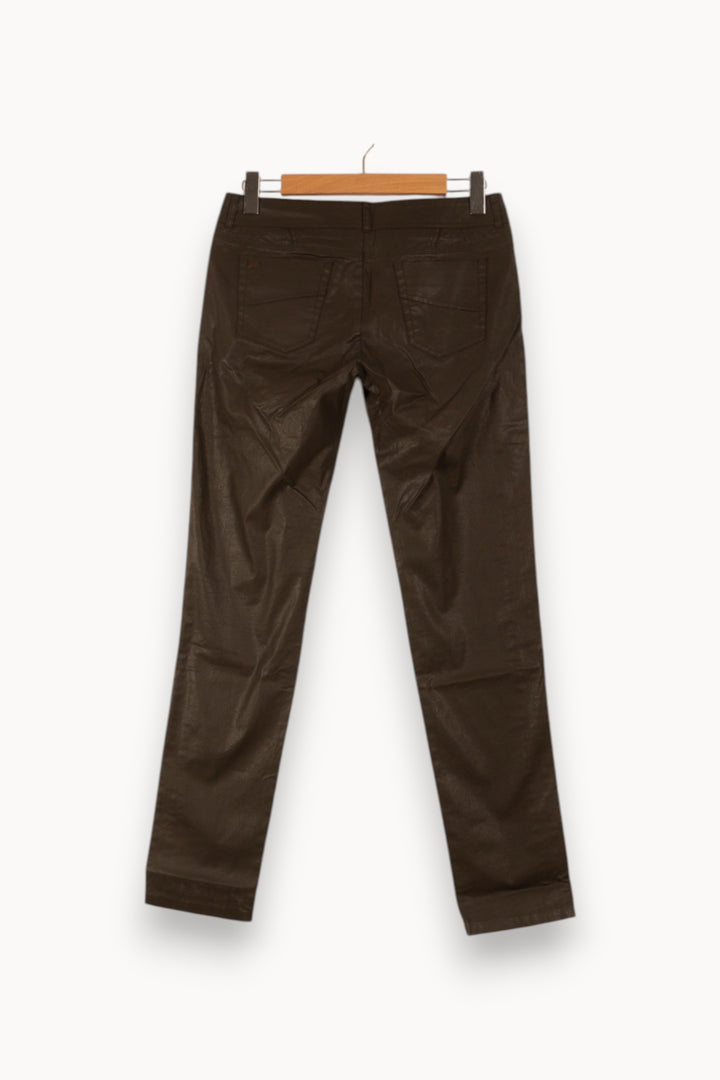 Pantalon Vert - Taille L/40 de la marque IKKS | PARAD50395 - Vendu par Paradigme - Image 4