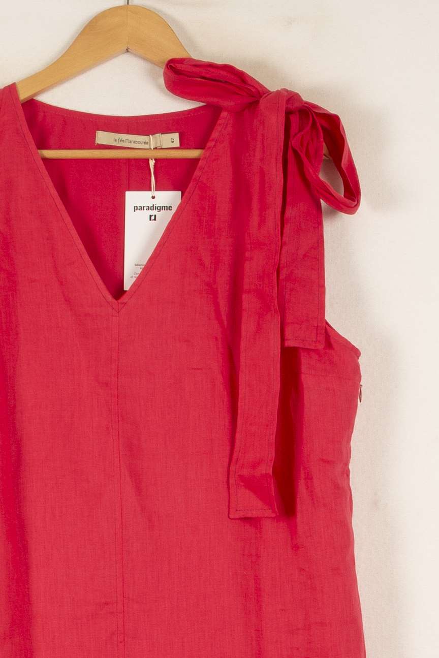 Robe Rose - Taille XL/42 de la marque La Fée Maraboutée | PARAD50396 - Vendu par Paradigme - Image 3