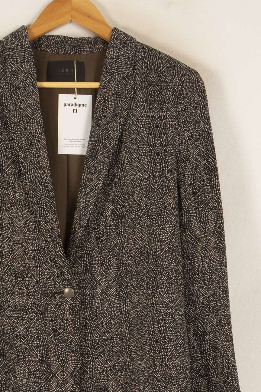 Veste Noire et Blanche - Taille L/40 de la marque IKKS | PARAD50400 - Vendu par Paradigme - Image 3