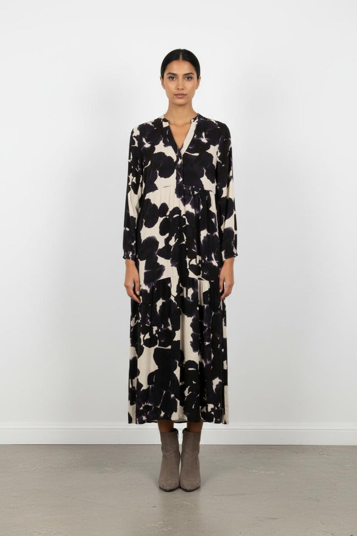 Robe Longue Bleu et Blanc - Taille M/38